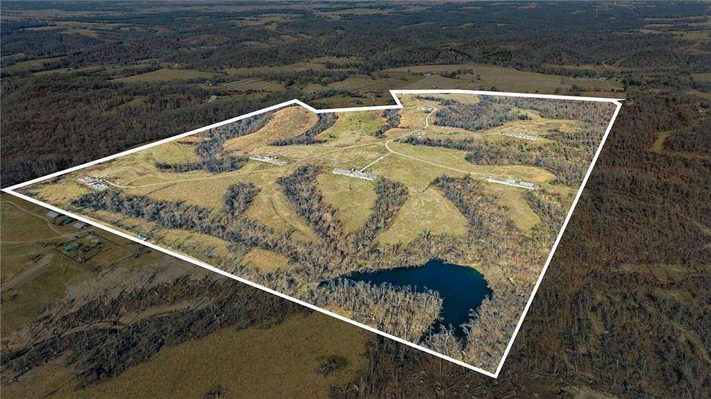 212 Acres of Recreational Land & Farm for Sale in Gravette, Arkansas
