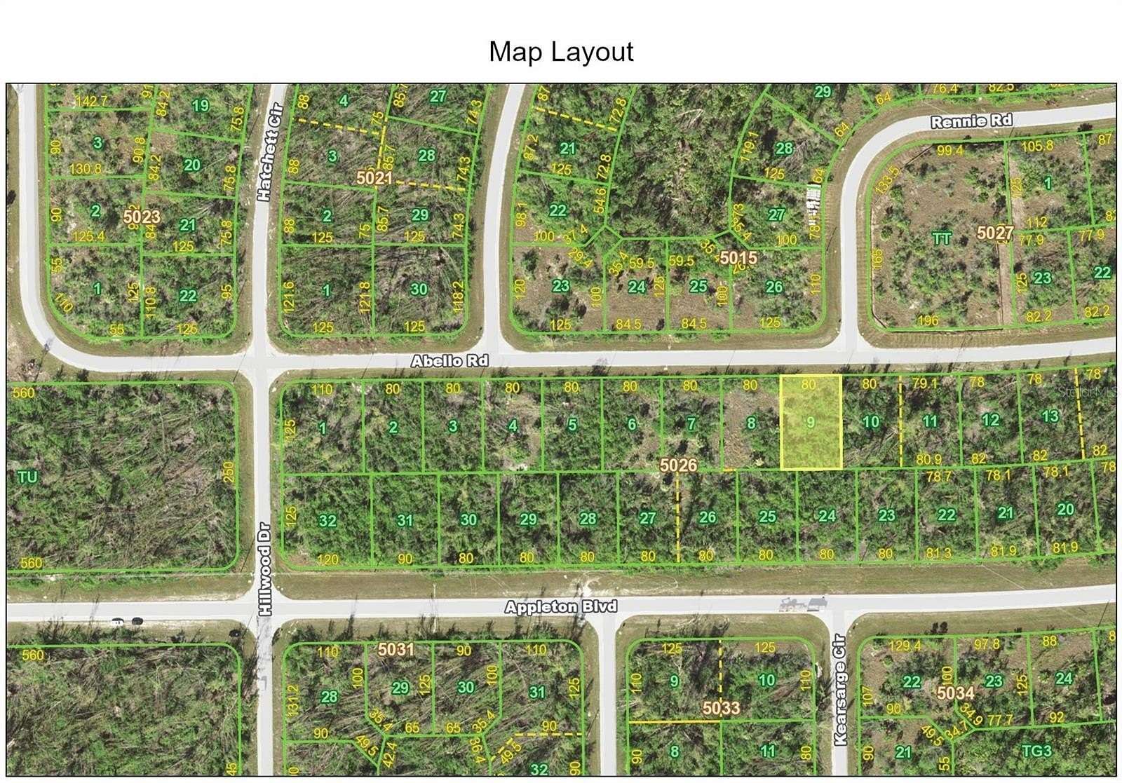0.23 Acres of Residential Land for Sale in Port Charlotte, Florida
