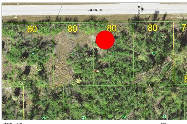 0.23 Acres of Residential Land for Sale in Port Charlotte, Florida