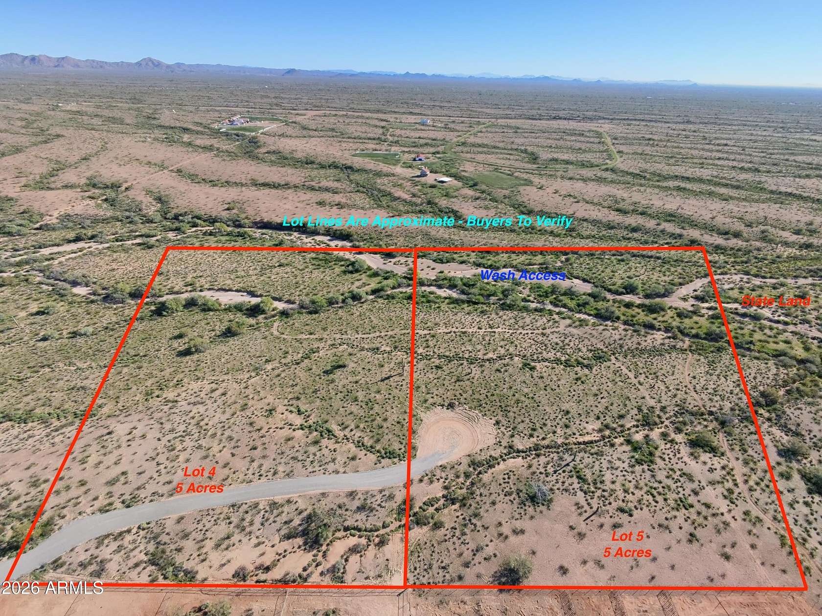 5 Acres of Agricultural Land for Sale in Morristown, Arizona