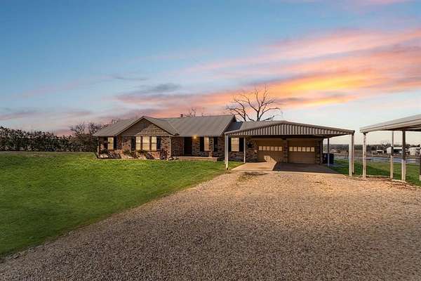 9.3 Acres of Land with Home for Sale in Blue Ridge, Texas