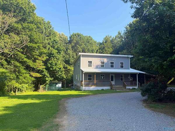10.5 Acres of Land with Home for Sale in Cedar Bluff, Alabama