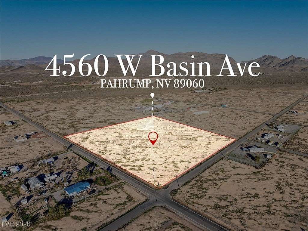 10 Acres of Residential Land for Sale in Pahrump, Nevada