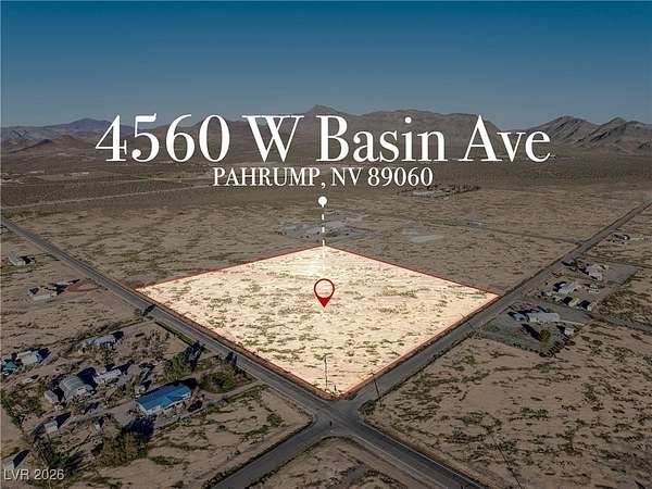 10 Acres of Residential Land for Sale in Pahrump, Nevada