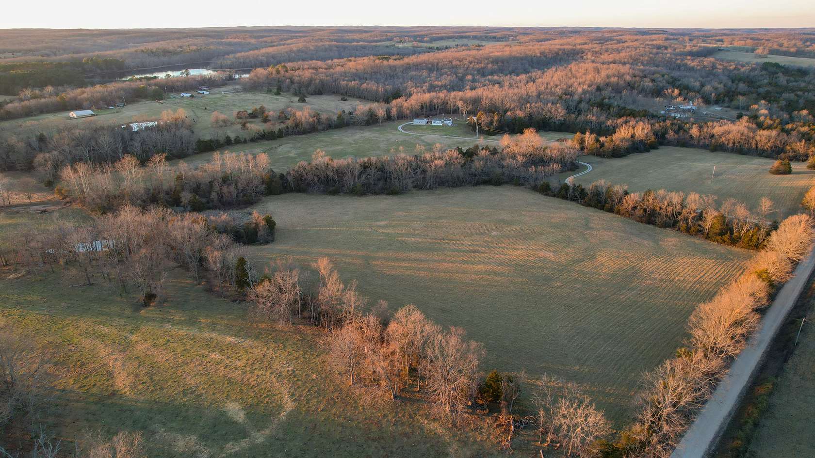 39.6 Acres of Land with Home for Sale in Mountain View, Missouri
