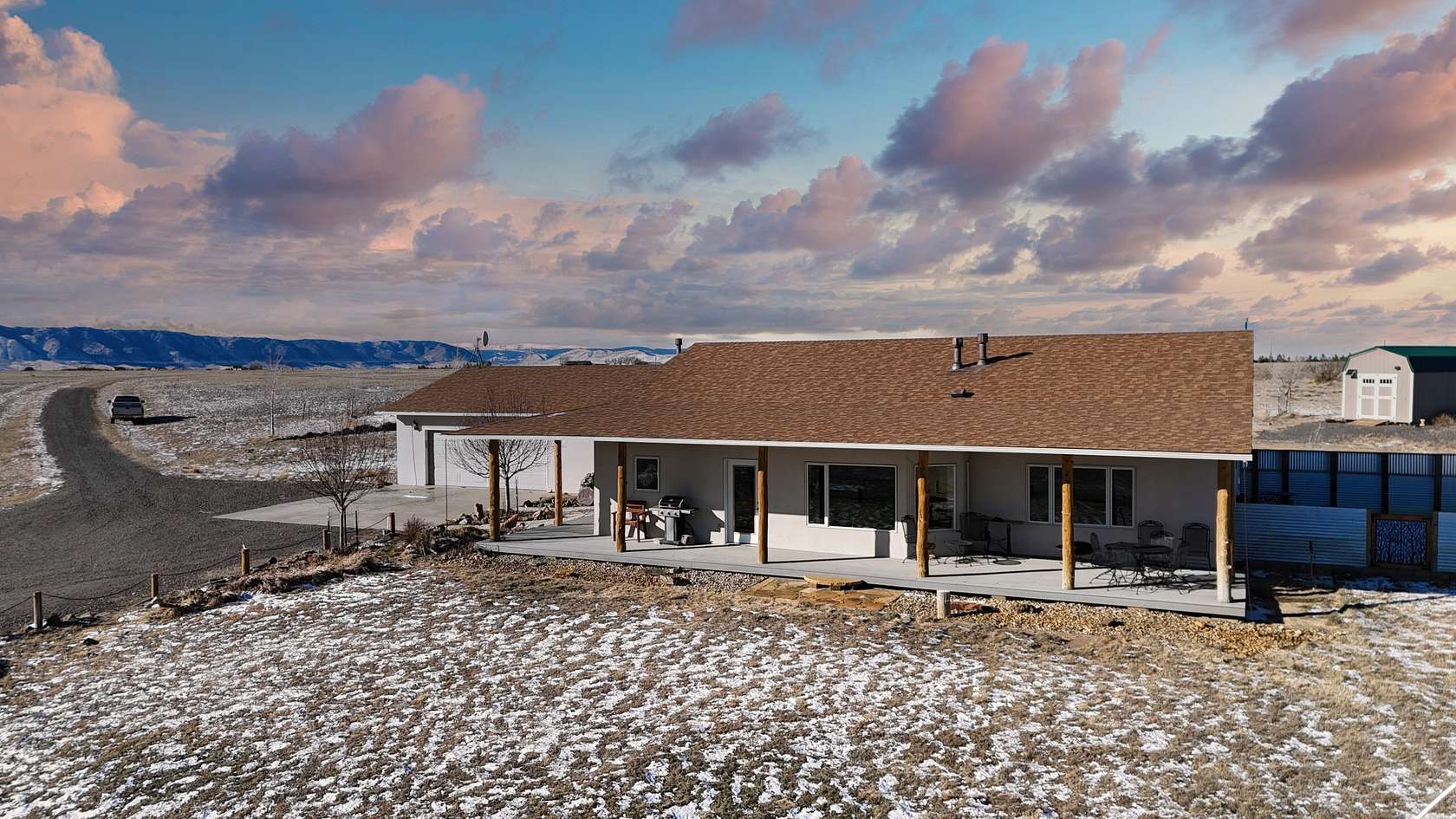 56.8 Acres of Recreational Land with Home for Sale in Laramie, Wyoming