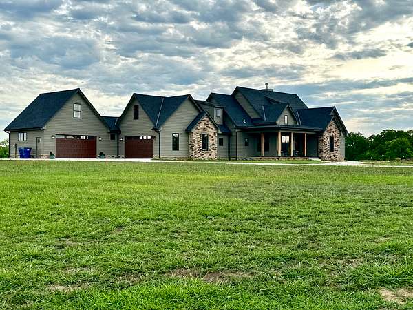 132 Acres of Land with Home for Sale in Lecompton, Kansas