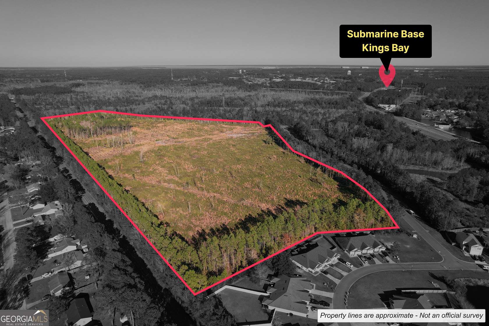 39.8 Acres of Land for Sale in St. Marys, Georgia