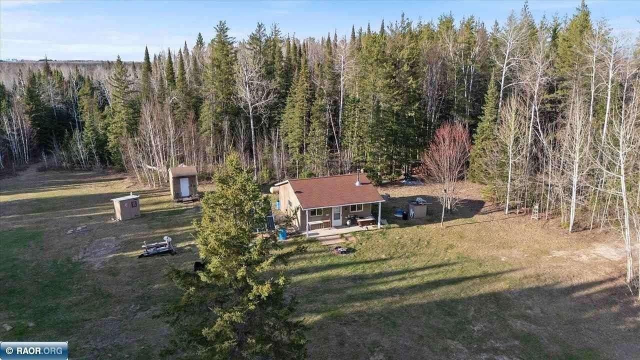 40 Acres of Recreational Land with Home for Sale in Cook, Minnesota