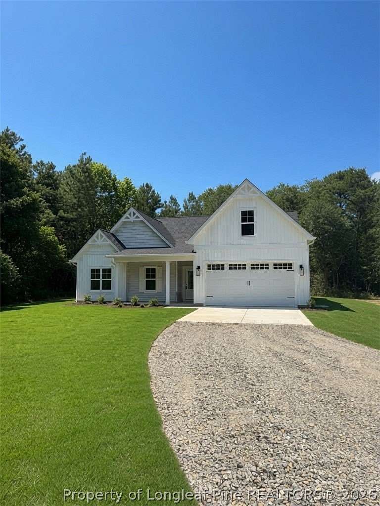 2.38 Acres of Land with Home for Sale in Aberdeen, North Carolina
