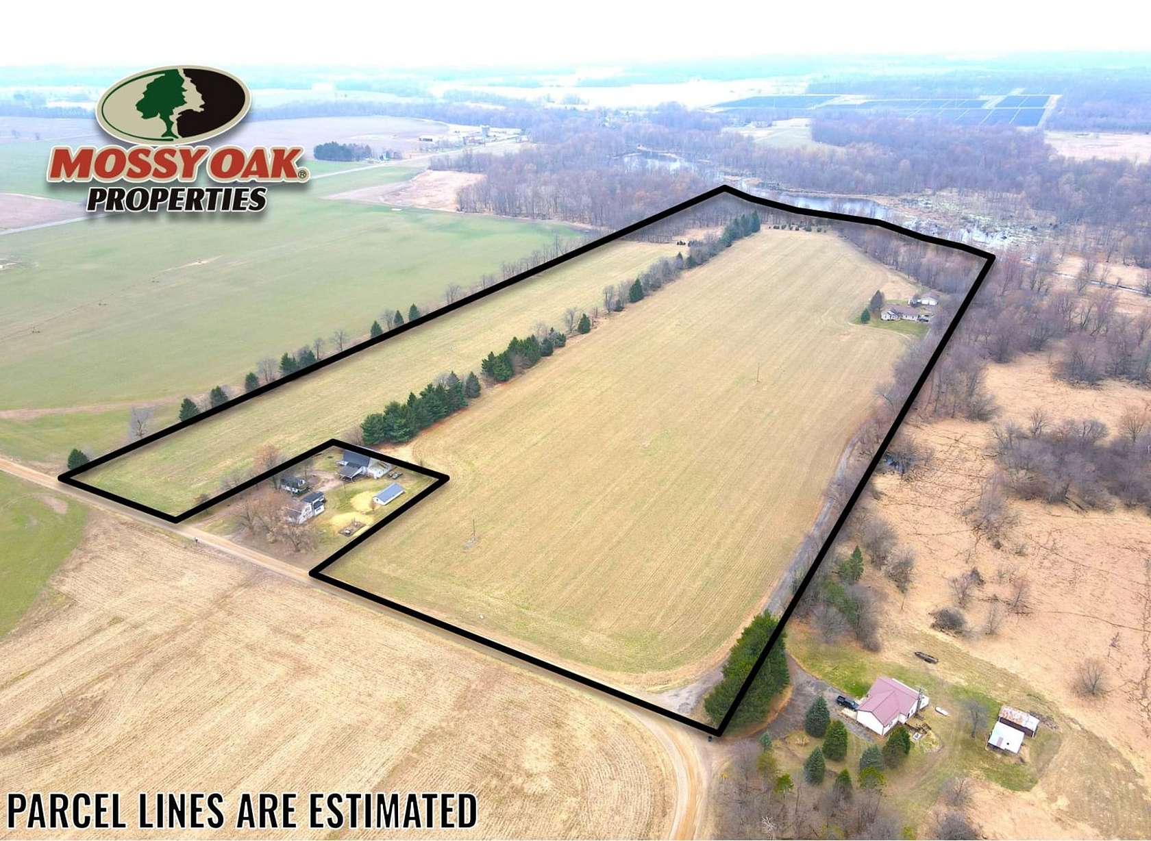 49 Acres of Land with Home for Sale in Coldwater, Michigan