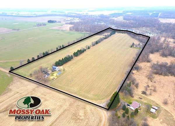 49 Acres of Land with Home for Sale in Coldwater, Michigan