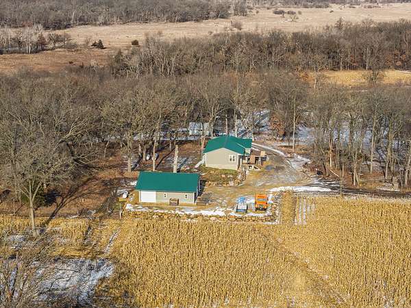 40 Acres of Recreational Land with Home for Sale in Dalton, Wisconsin