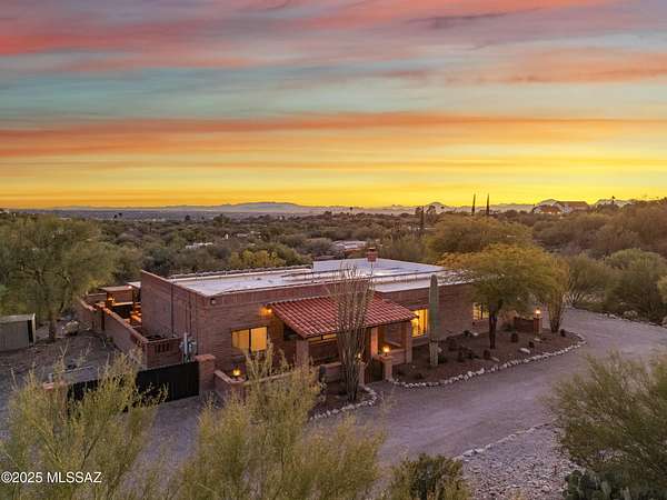 1.9 Acres of Residential Land with Home for Sale in Tucson, Arizona