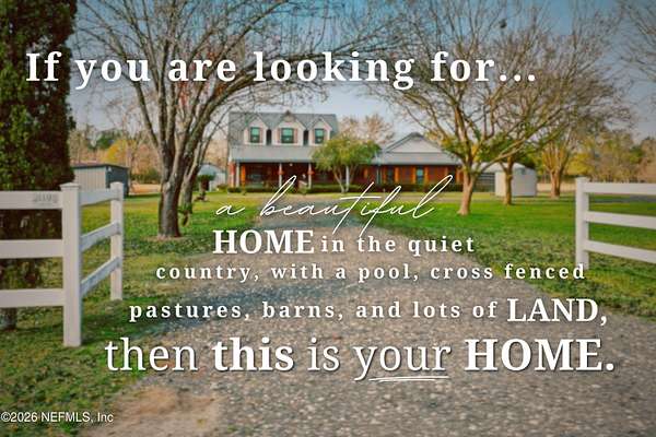 11 Acres of Land with Home for Sale in Glen St. Mary, Florida