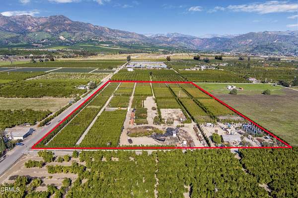 18.2 Acres of Land with Home for Sale in Fillmore, California