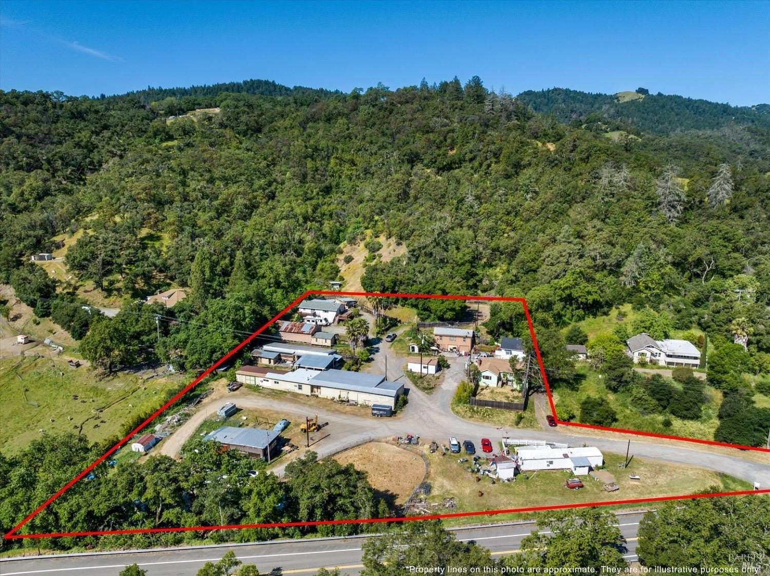 2.28 Acres of Land with Home for Sale in Cloverdale, California
