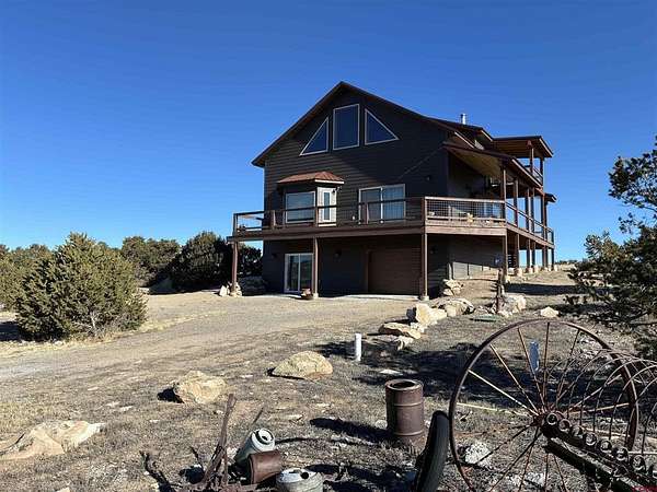 72 Acres of Recreational Land with Home for Sale in Monte Vista, Colorado