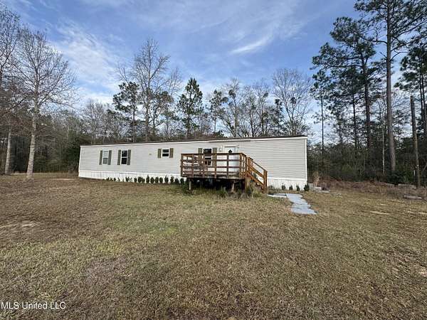 18.6 Acres of Recreational Land with Home for Sale in Saucier, Mississippi