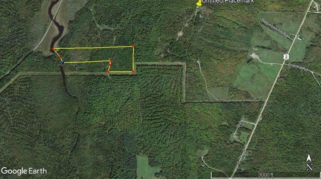 23.6 Acres of Recreational Land for Sale in Island Falls, Maine