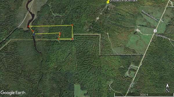 23.6 Acres of Recreational Land for Sale in Island Falls, Maine