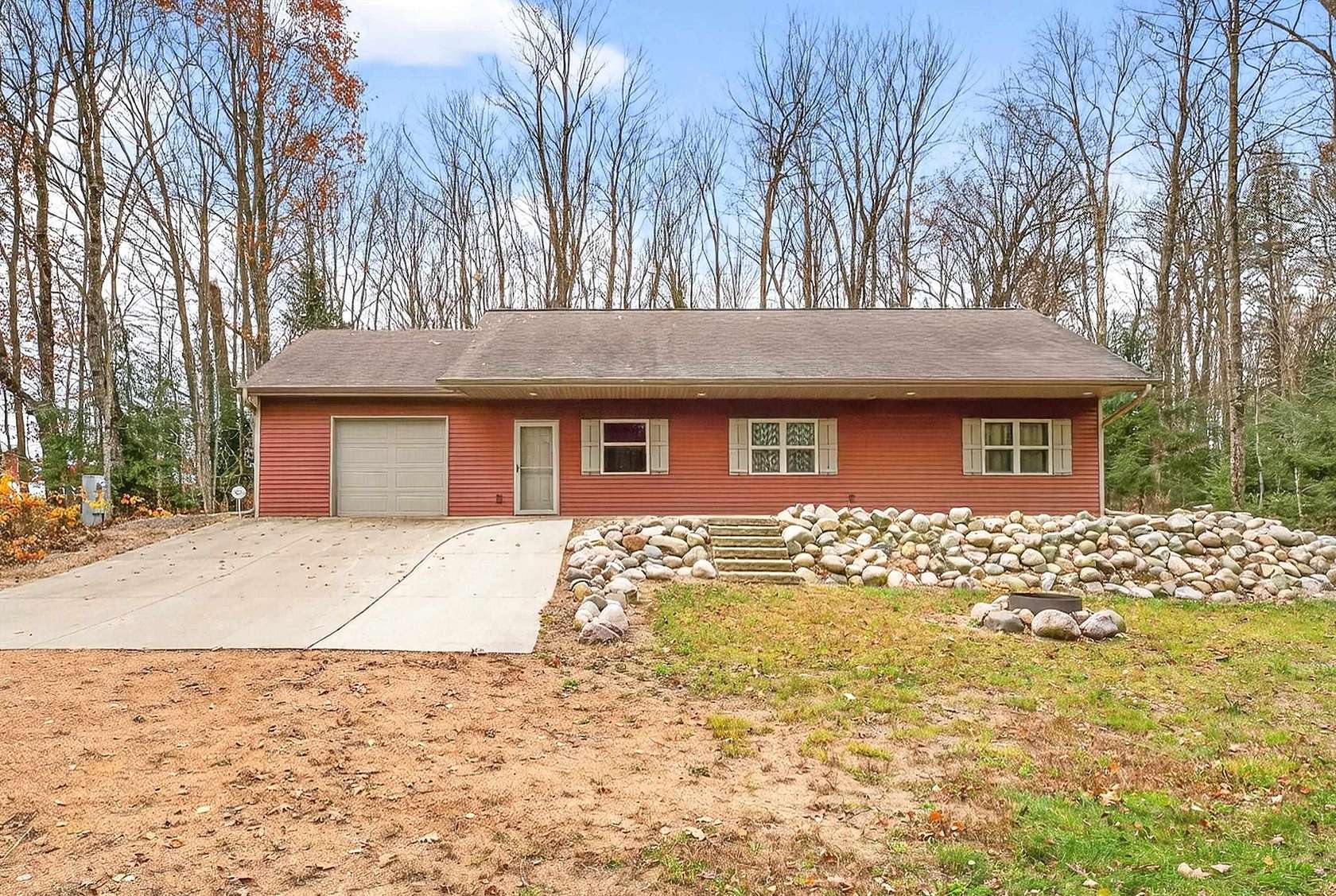 2 Acres of Land with Home for Sale in Tigerton, Wisconsin