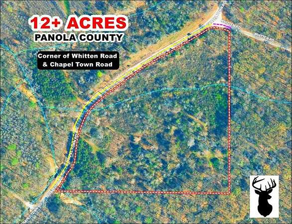 12.3 Acres of Land for Sale in Courtland, Mississippi