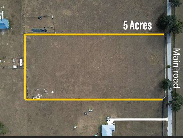 5 Acres of Residential Land for Sale in Lake Panasoffkee, Florida