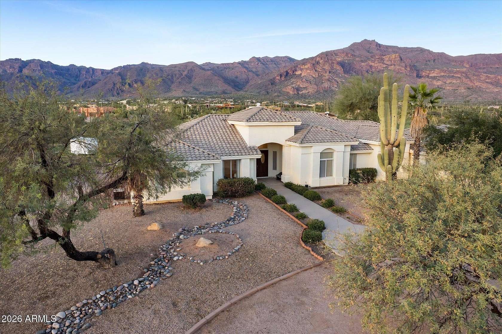 2.1 Acres of Residential Land with Home for Sale in Gold Canyon, Arizona