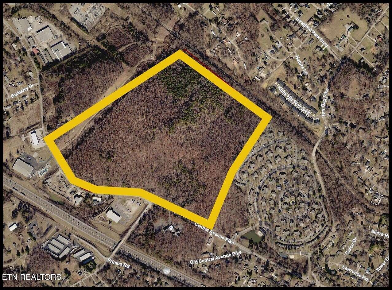 91 Acres of Land for Sale in Knoxville, Tennessee