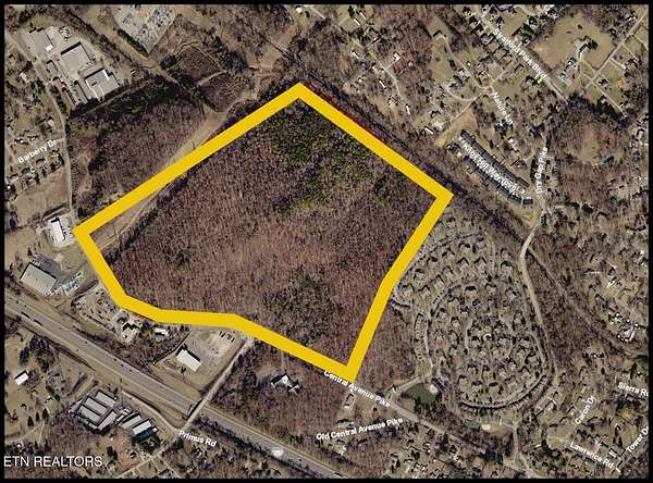 91 Acres of Land for Sale in Knoxville, Tennessee