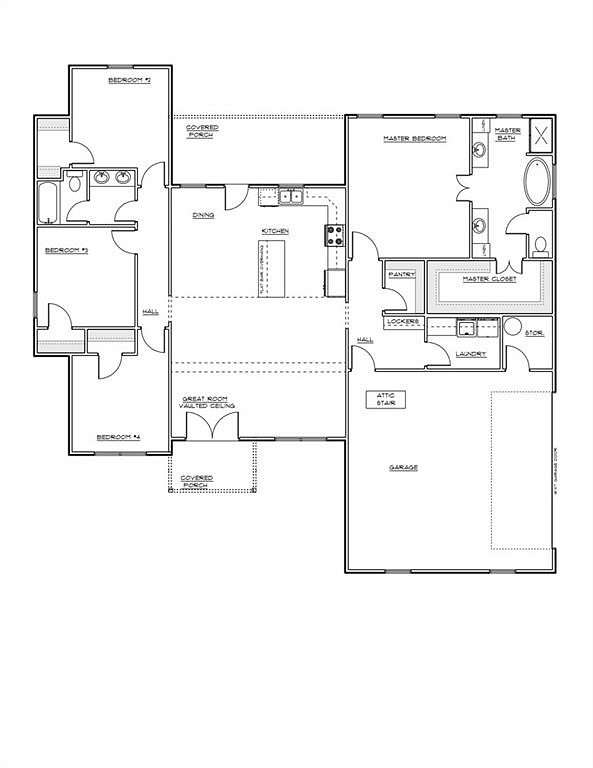 5 Acres of Land with Home for Sale in Salem, Alabama