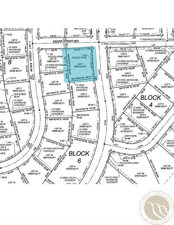 0.57 Acres of Land for Sale in Billings, Montana