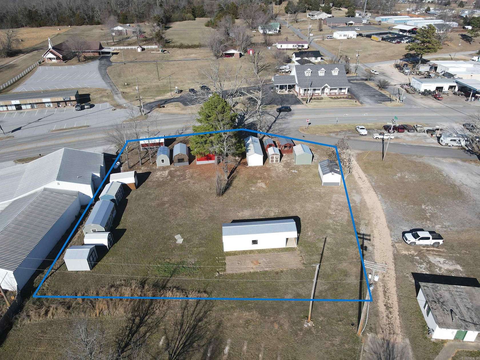 0.74 Acres of Mixed-Use Land for Sale in Marshall, Arkansas