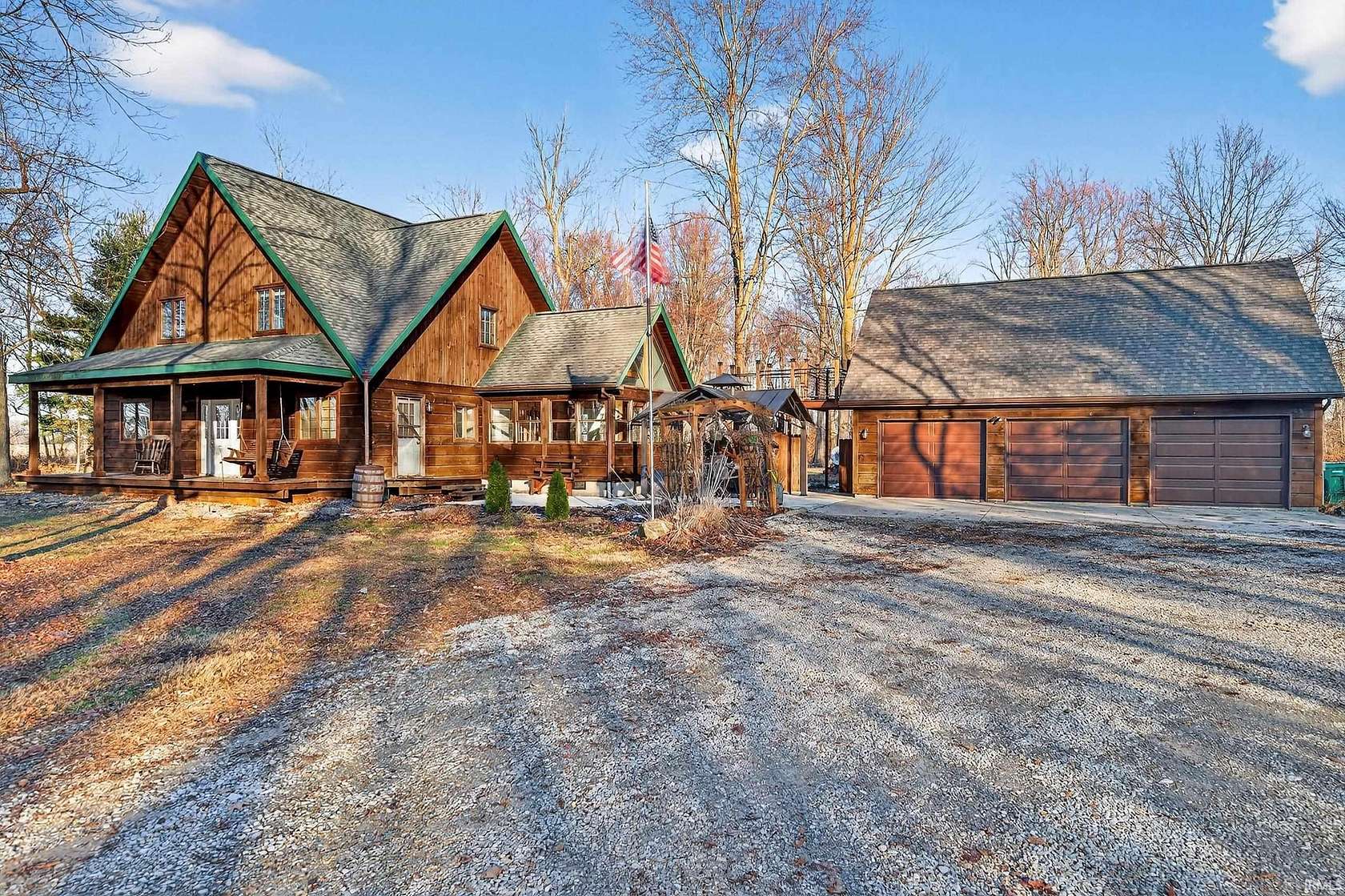 7.82 Acres of Residential Land with Home for Sale in Marion, Indiana