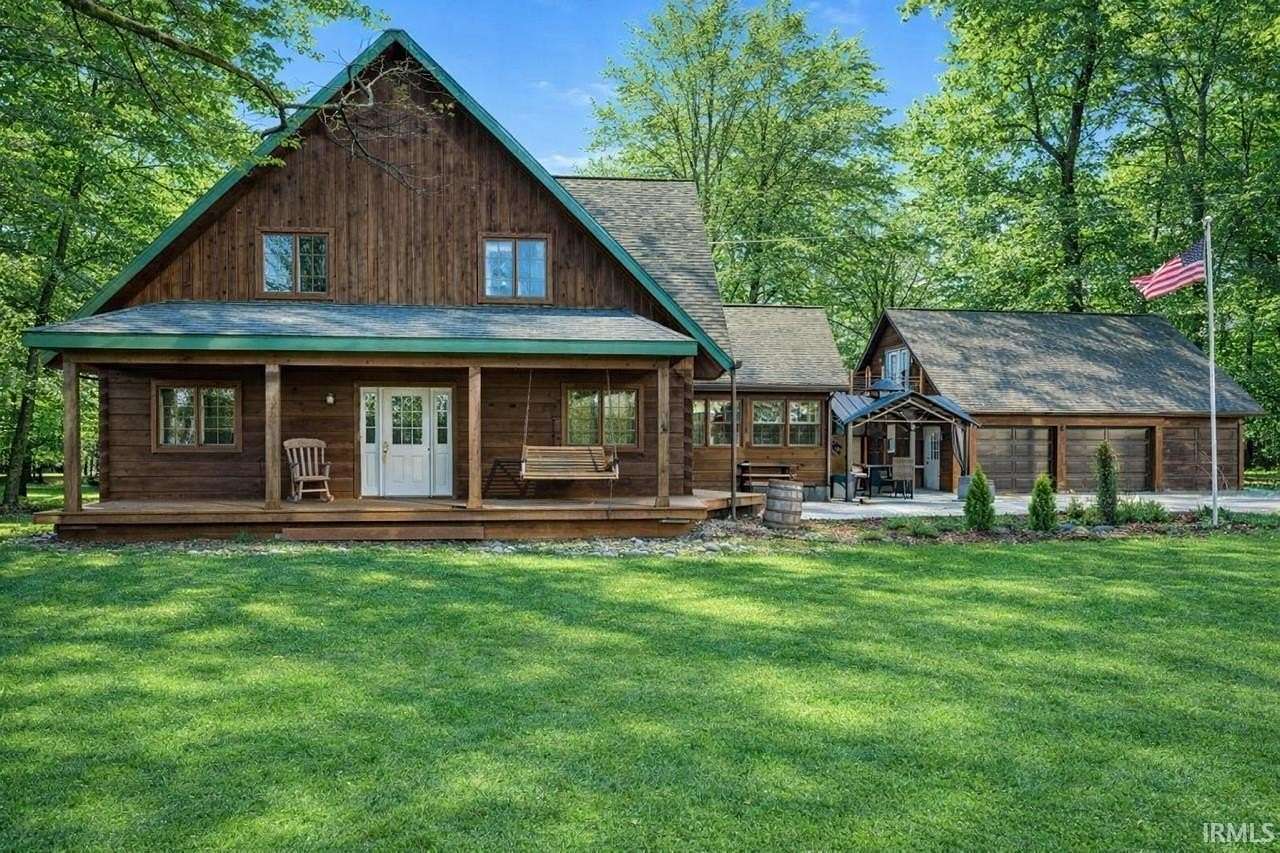 7.82 Acres of Land with Home for Sale in Marion, Indiana