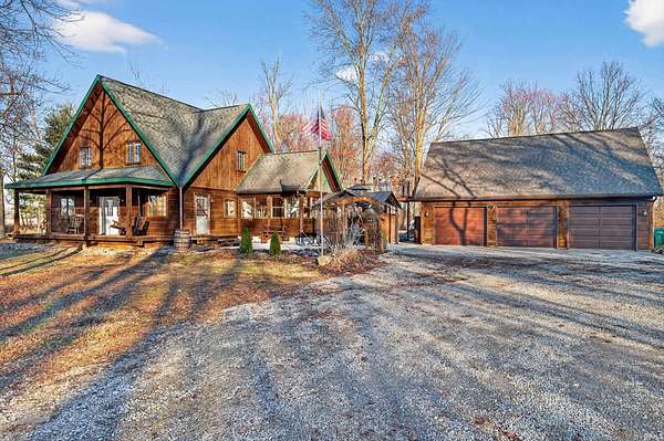 7.82 Acres of Residential Land with Home for Sale in Marion, Indiana