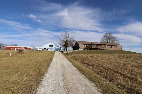 80 Acres of Land with Home for Sale in Batesville, Indiana