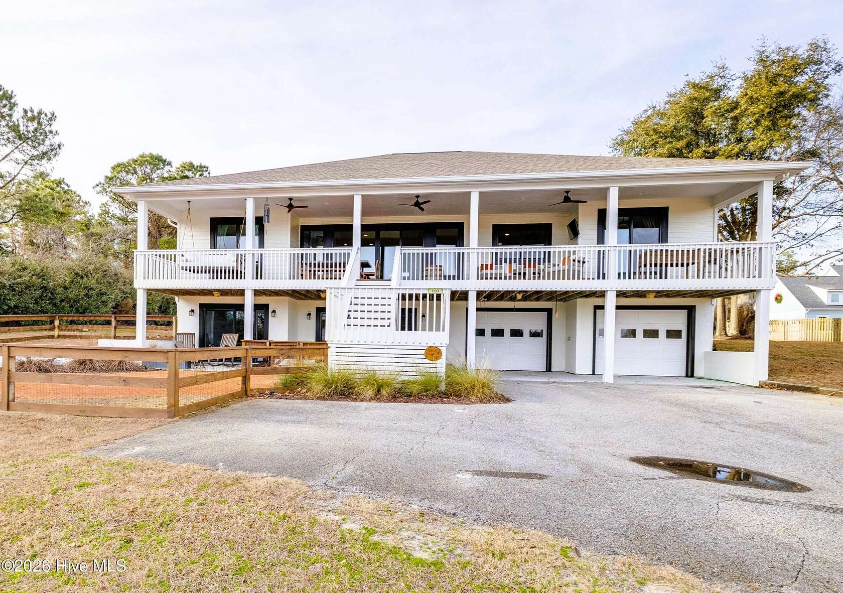 1.7 Acres of Land with Home for Lease in Hampstead, North Carolina