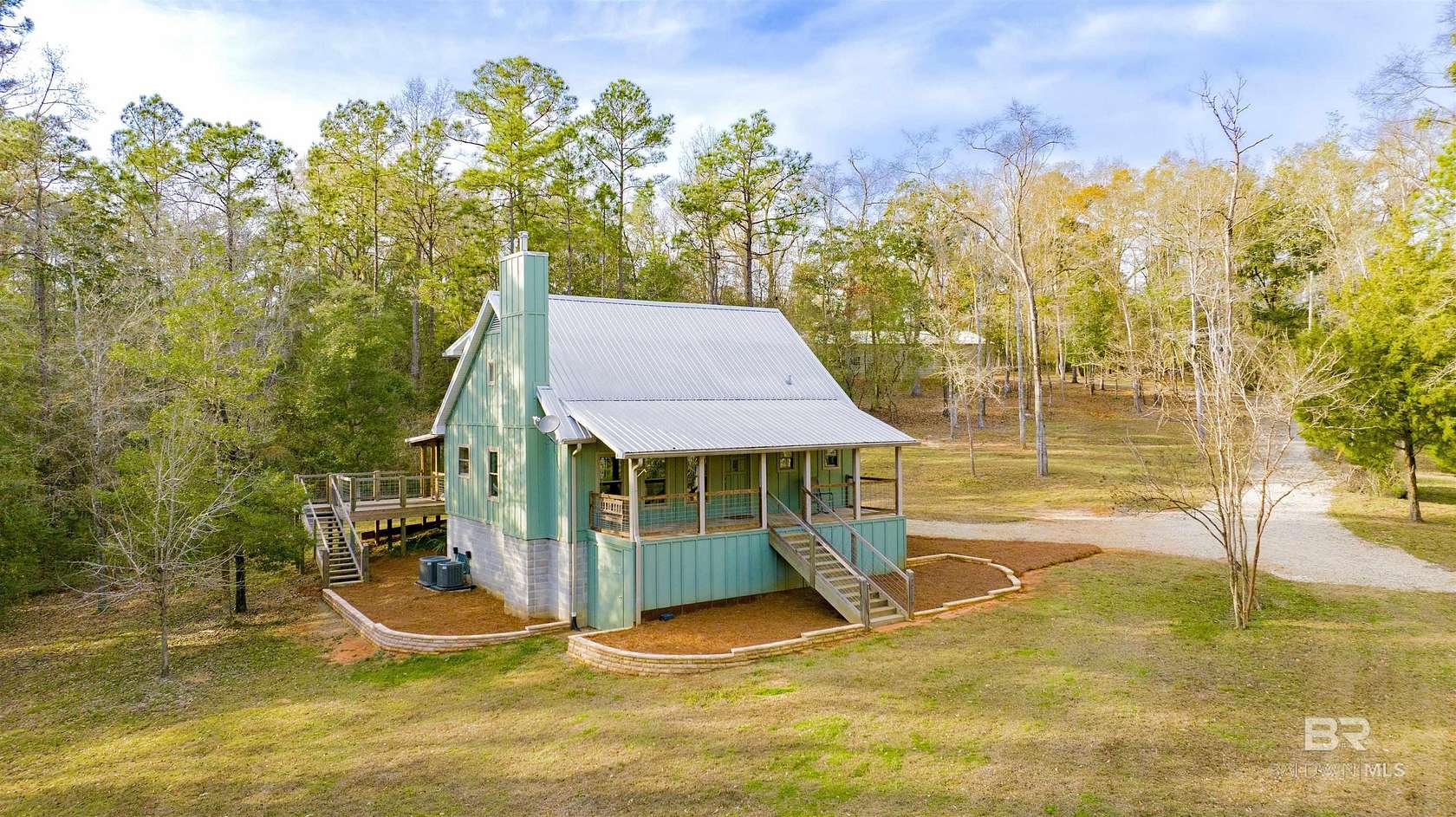 26 Acres of Recreational Land with Home for Sale in Bay Minette, Alabama