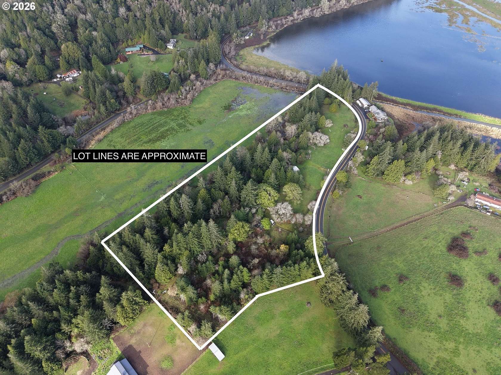 8.2 Acres of Residential Land with Home for Sale in Coquille, Oregon