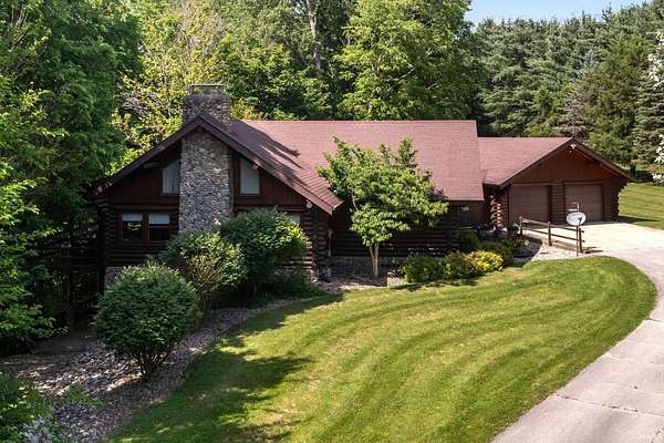 10.4 Acres of Land with Home for Sale in Goshen, Indiana