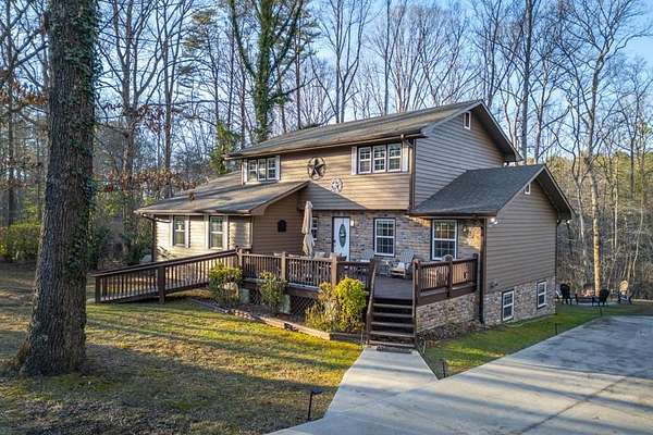 2 Acres of Residential Land with Home for Sale in Morganton, Georgia