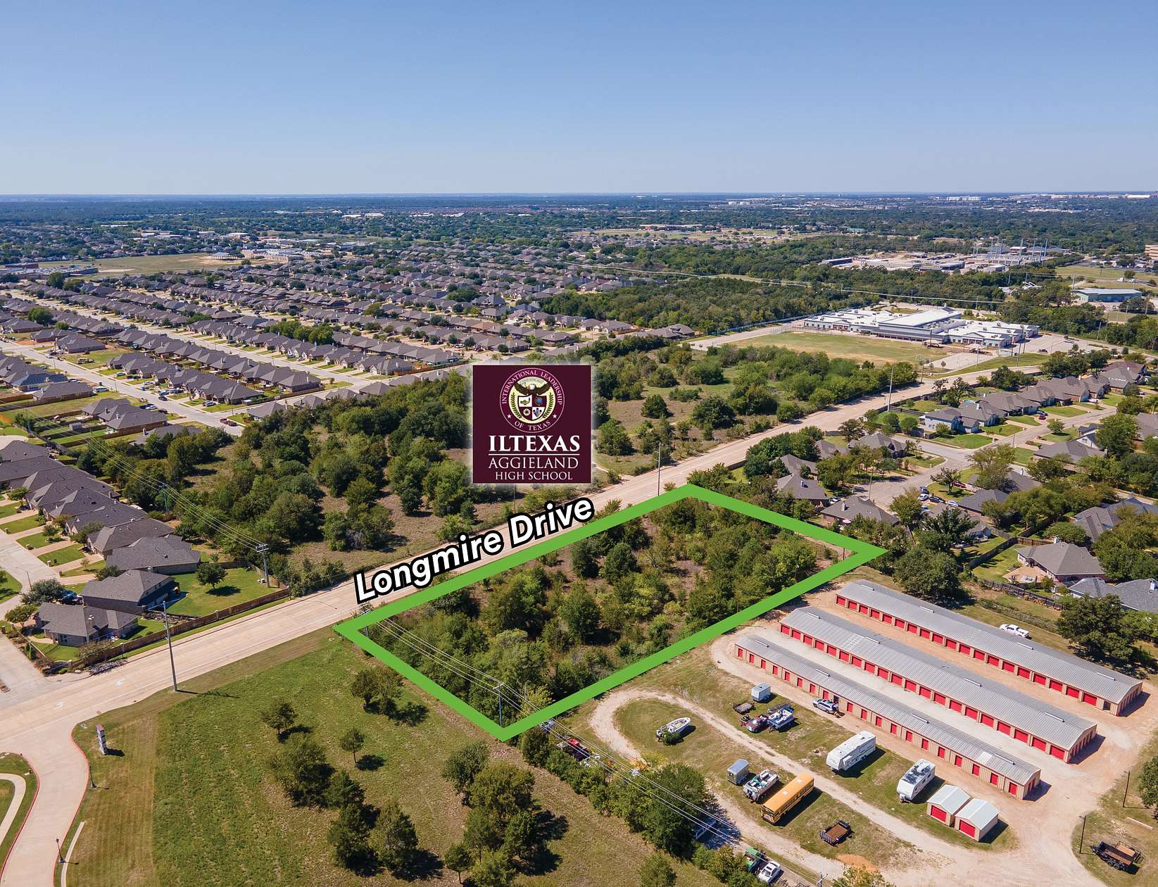 2 Acres of Commercial Land for Sale in College Station, Texas