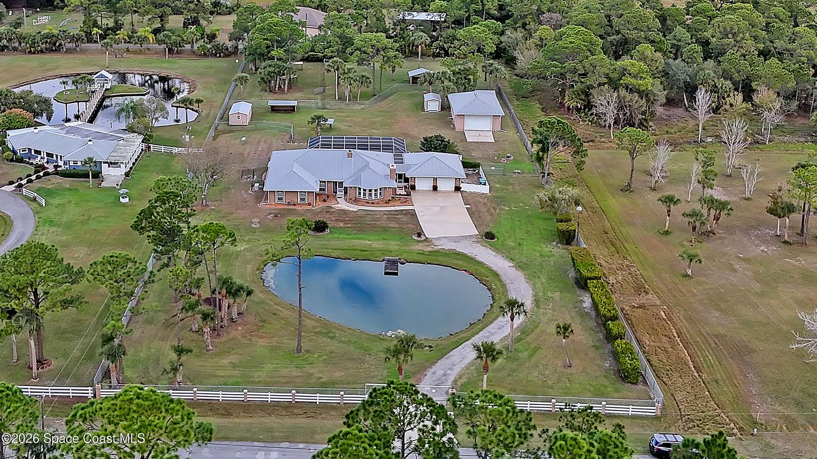 2.5 Acres of Residential Land with Home for Sale in Grant, Florida