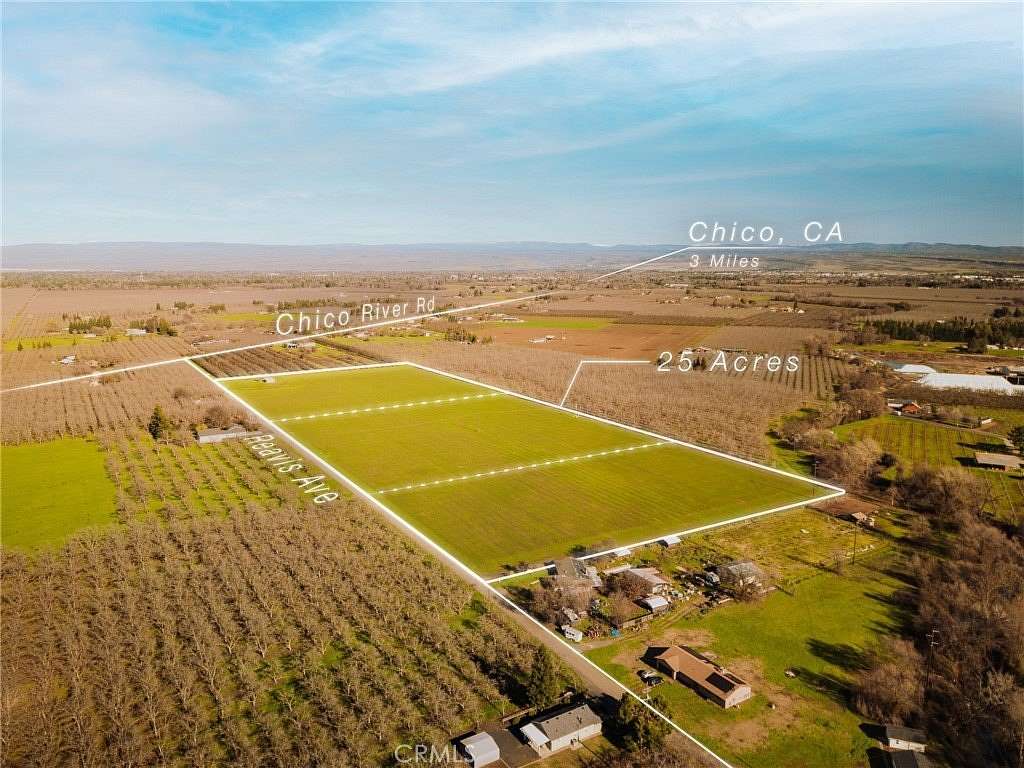 25 Acres of Agricultural Land for Sale in Chico, California