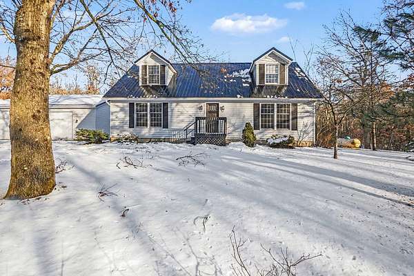 10 Acres of Residential Land with Home for Sale in Morley, Michigan