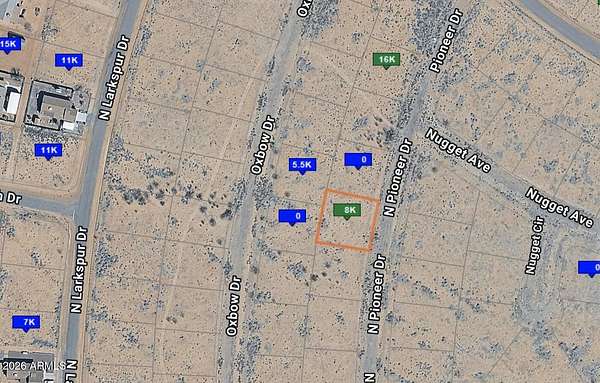 0.22 Acres of Land for Sale in Kingman, Arizona
