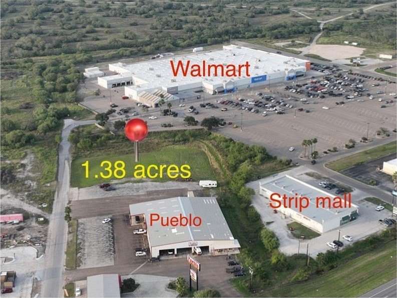 1.38 Acres of Commercial Land for Sale in Alice, Texas