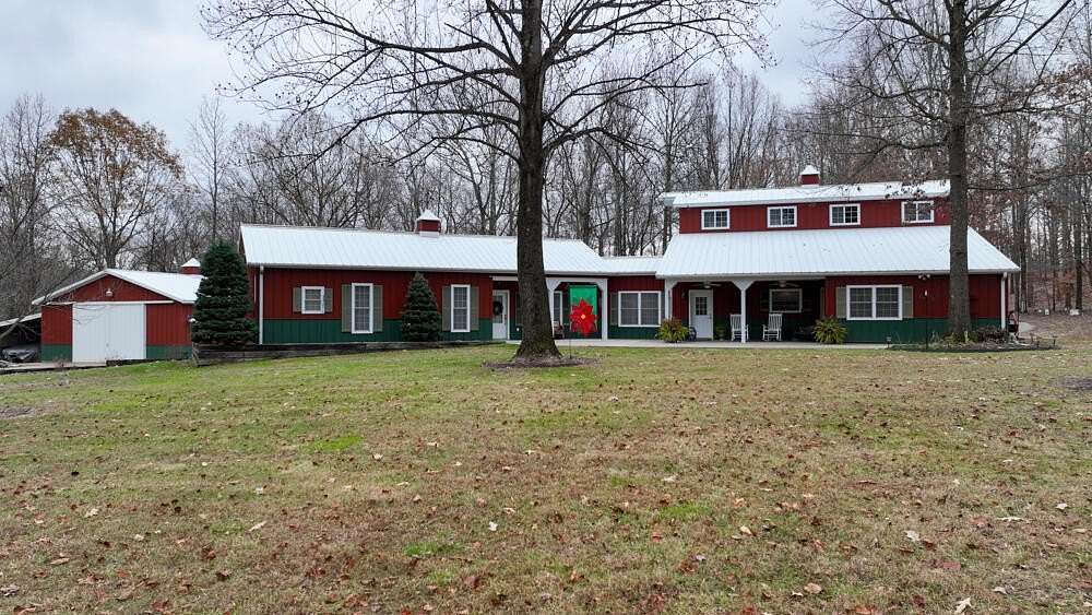 56 Acres of Recreational Land with Home for Sale in Thebes, Illinois